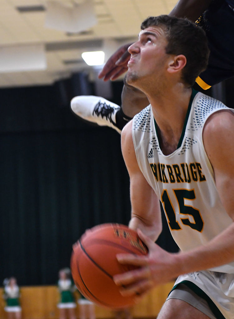 Jacob Ungles gathers himself to put up a shot